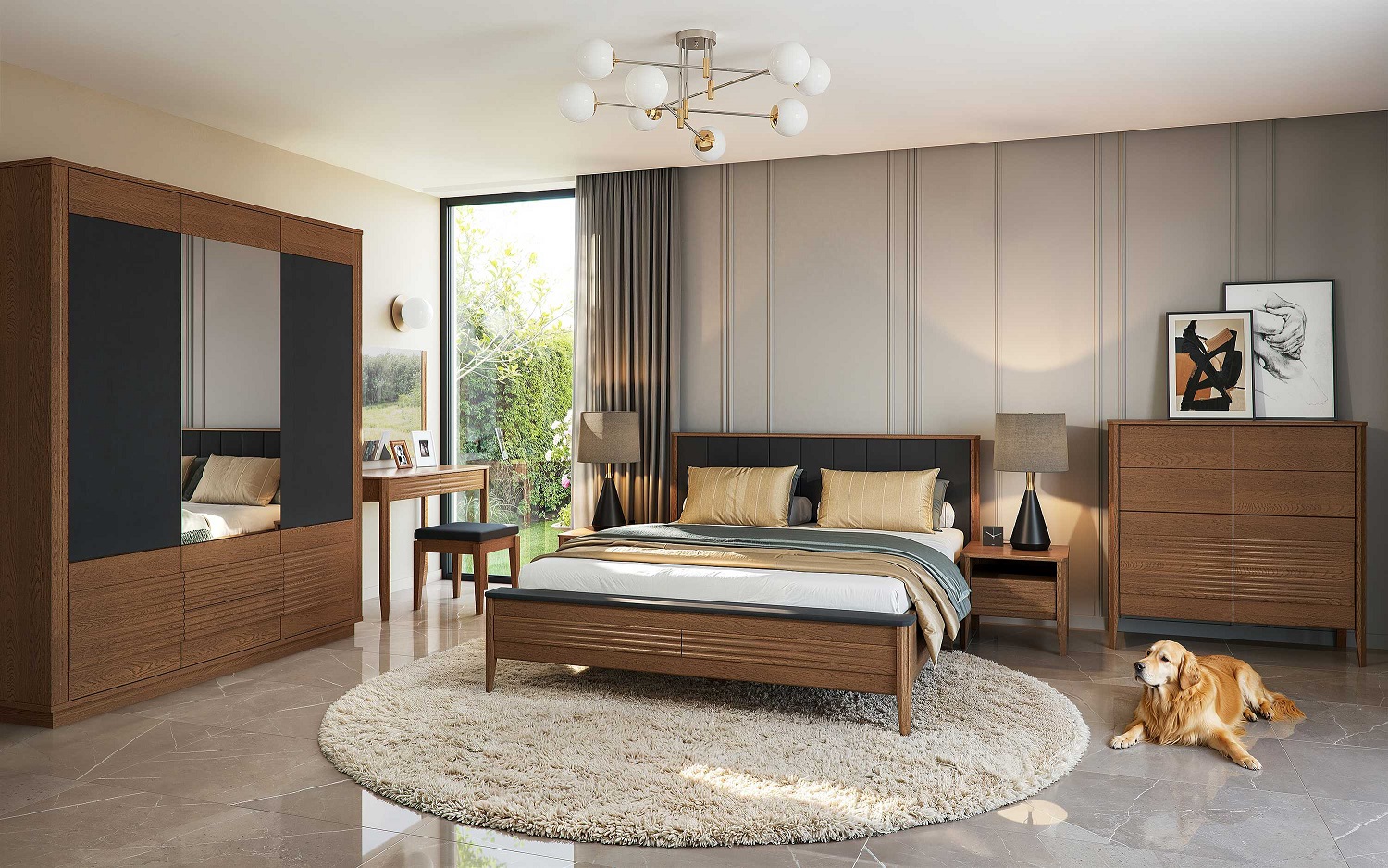 Tango sypialnia rustic 1